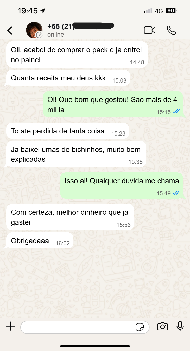 Depoimento de cliente